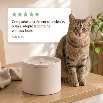 Avis client sur la fontaine céramique La Ronde