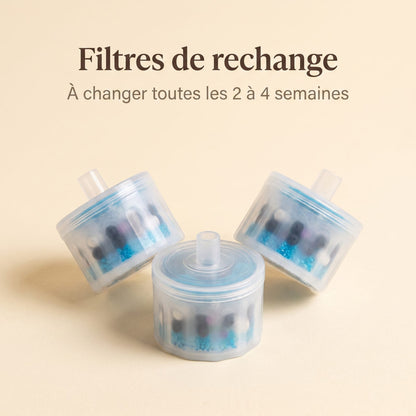 Filtres de rechange pour la fontaine à eau chat en céramique Le Socle