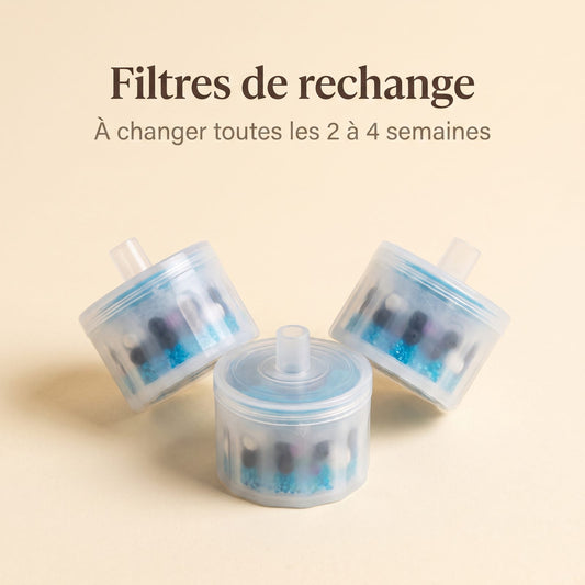 Filtres de rechange pour la fontaine à eau chat en céramique Le Socle